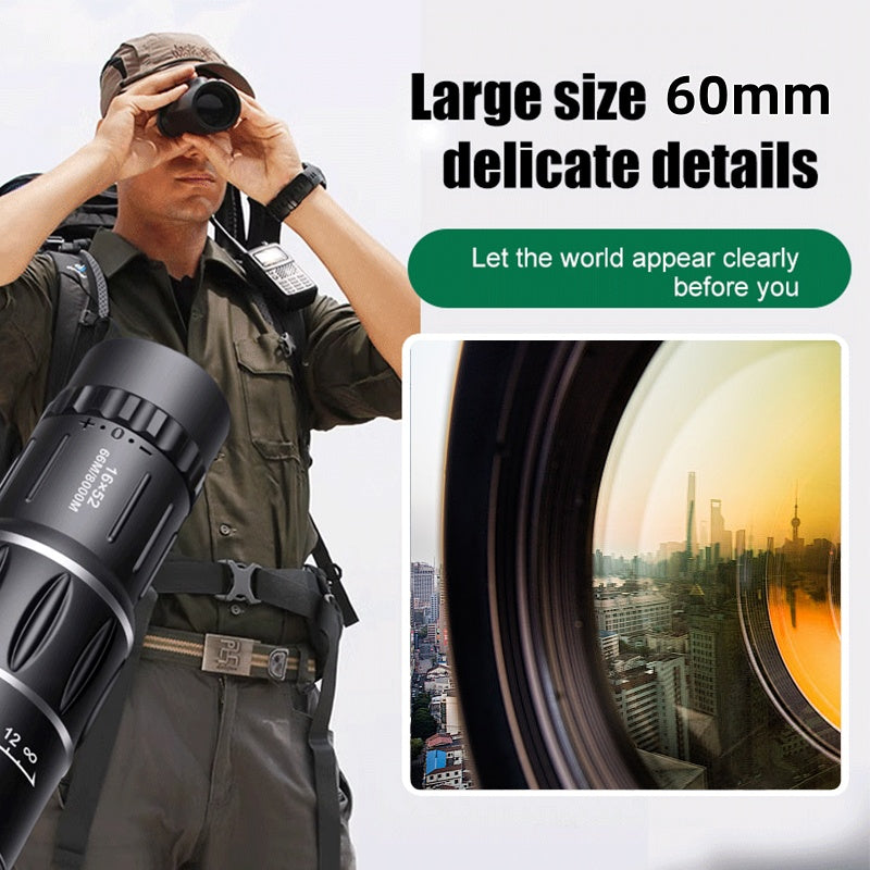 Monocular HD Pro · Visión Larga Distancia